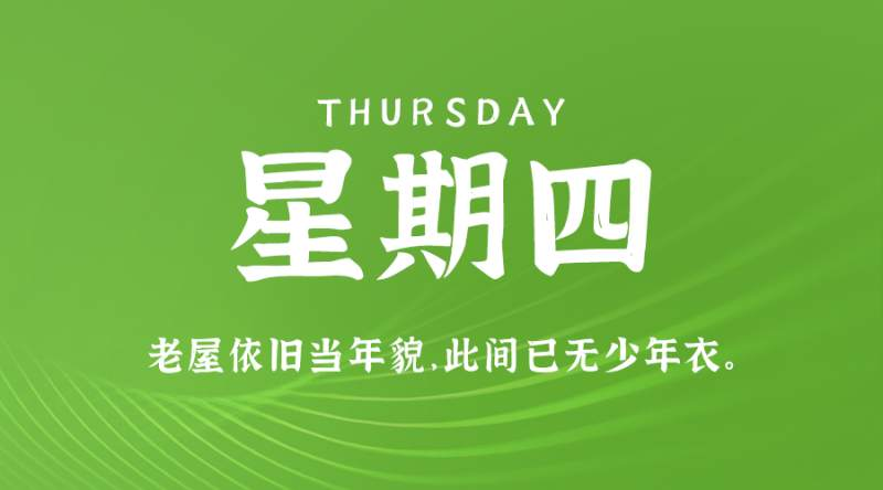 2月1日，星期四，在这里每天60秒读懂世界！