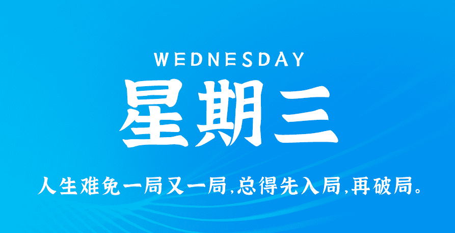 2月21日，星期三，在这里每天60秒读懂世界！