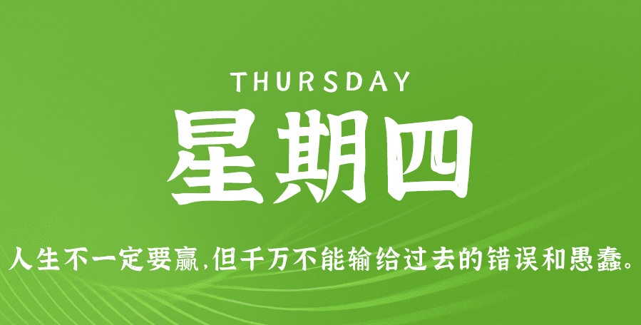 2月22日，星期四，在这里每天60秒读懂世界！