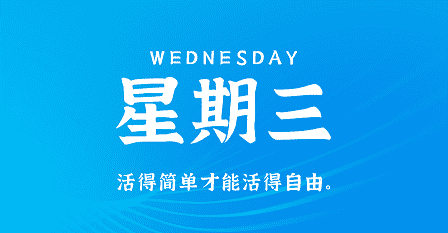 3月27日，星期三，在这里每天60秒读懂世界！